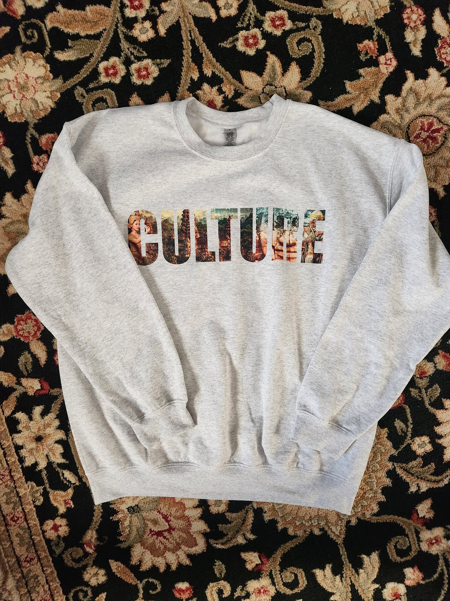 Crew Neck Cambodian Culture