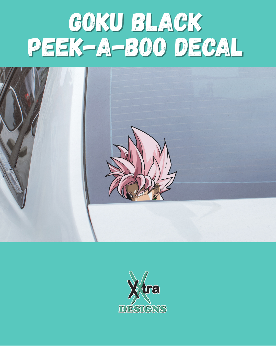 GoKu Black Peek-a-Boo Decal