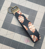 Fooball Keychain Wristlets