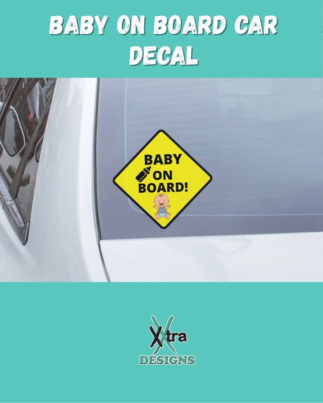 Baby on Board Car Decal