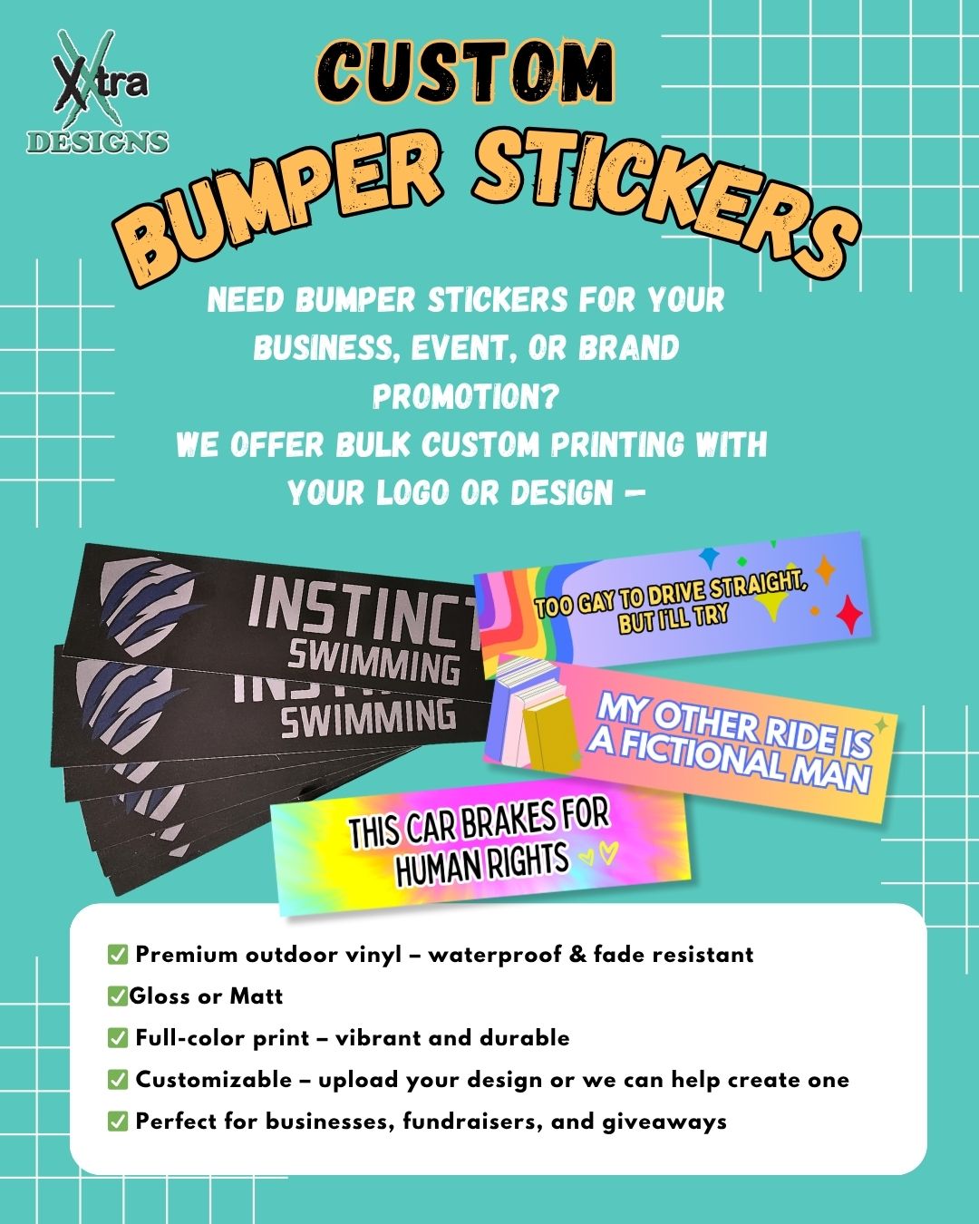 Custom Bumper Stickers