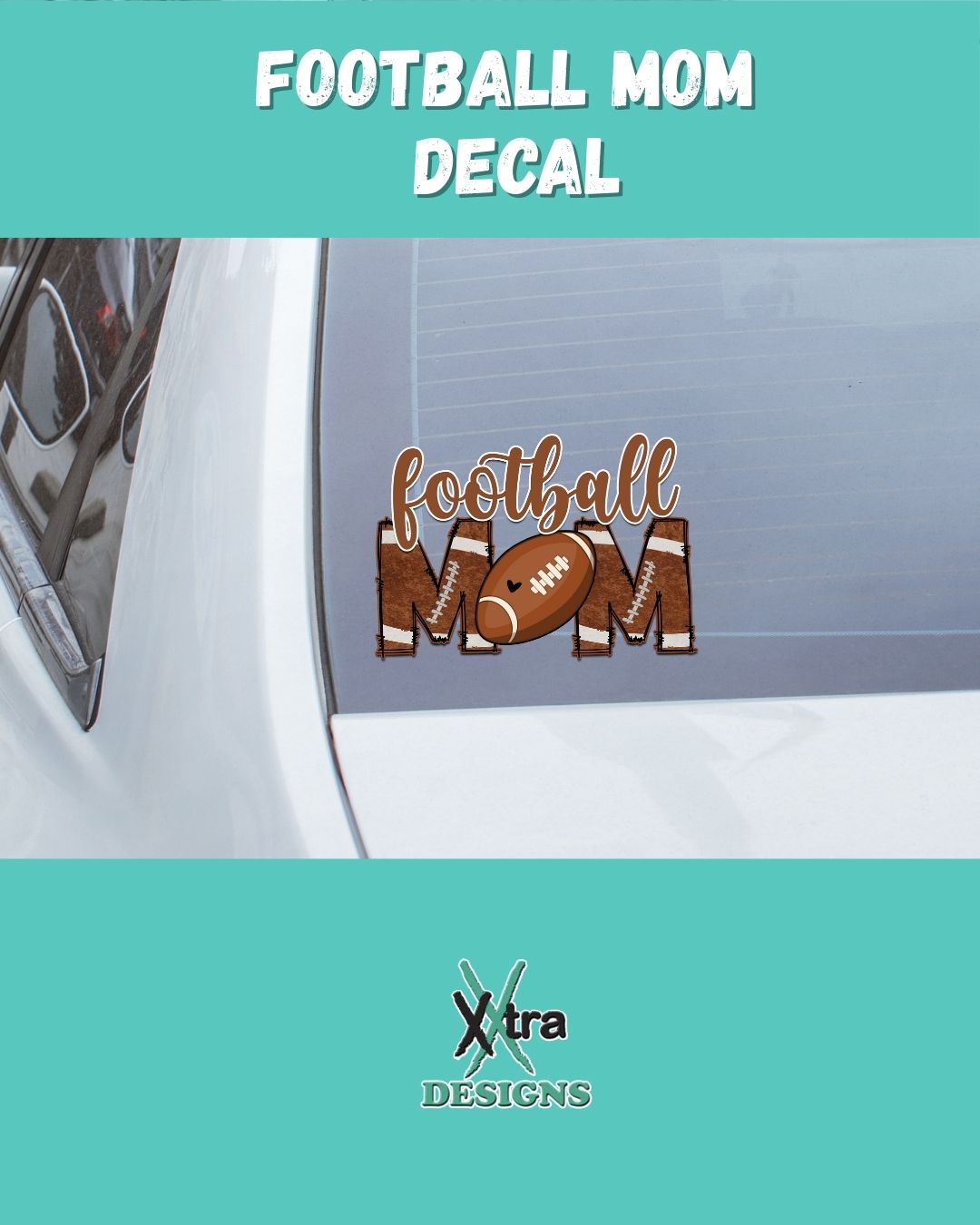 Football Mom Decal