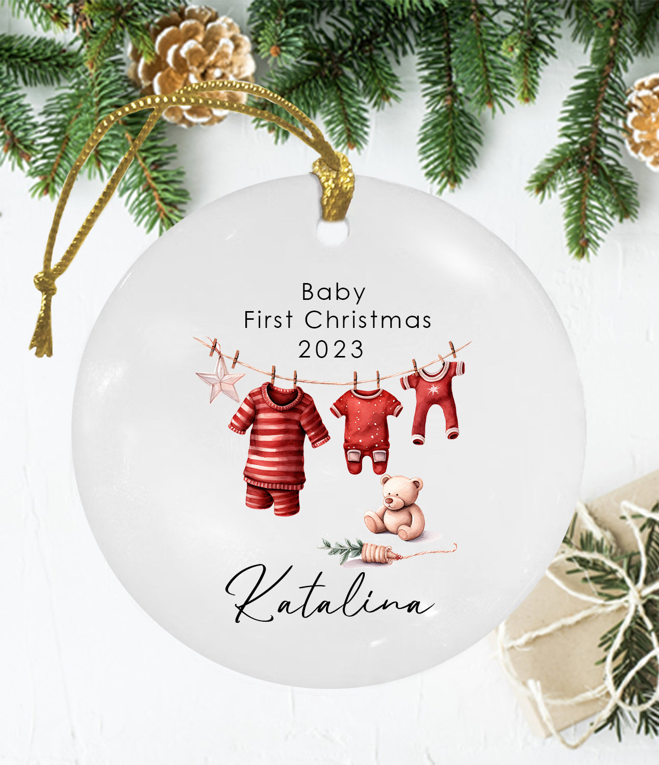 Baby First Christmas Ornament
