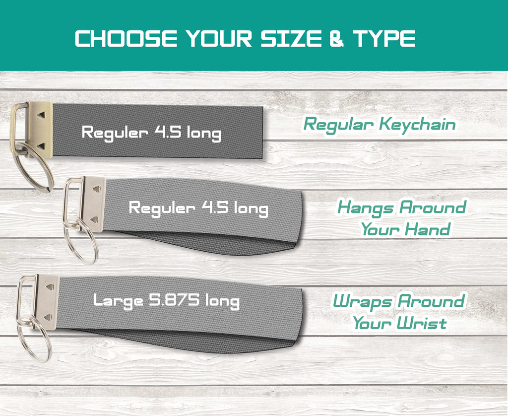 Fooball Keychain Wristlets