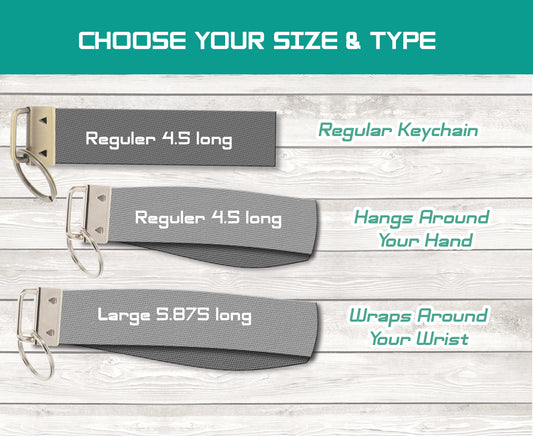 Fooball Keychain Wristlets