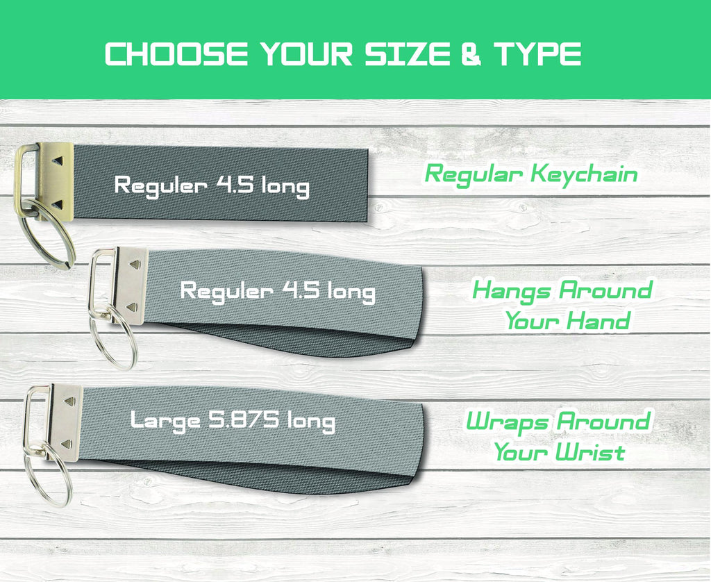 Cambodian Flag Keychain & Wristlet