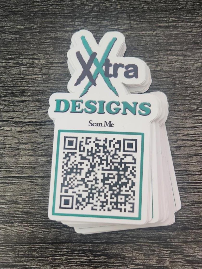 QR Code Stickers - Custom