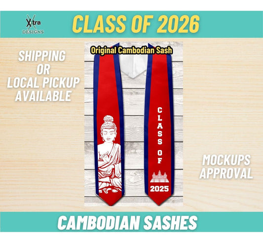 Cambodian Graduation Sash