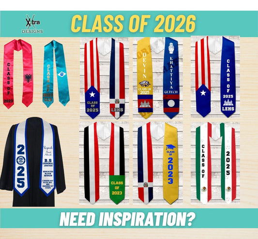 Custom Graduation Sash