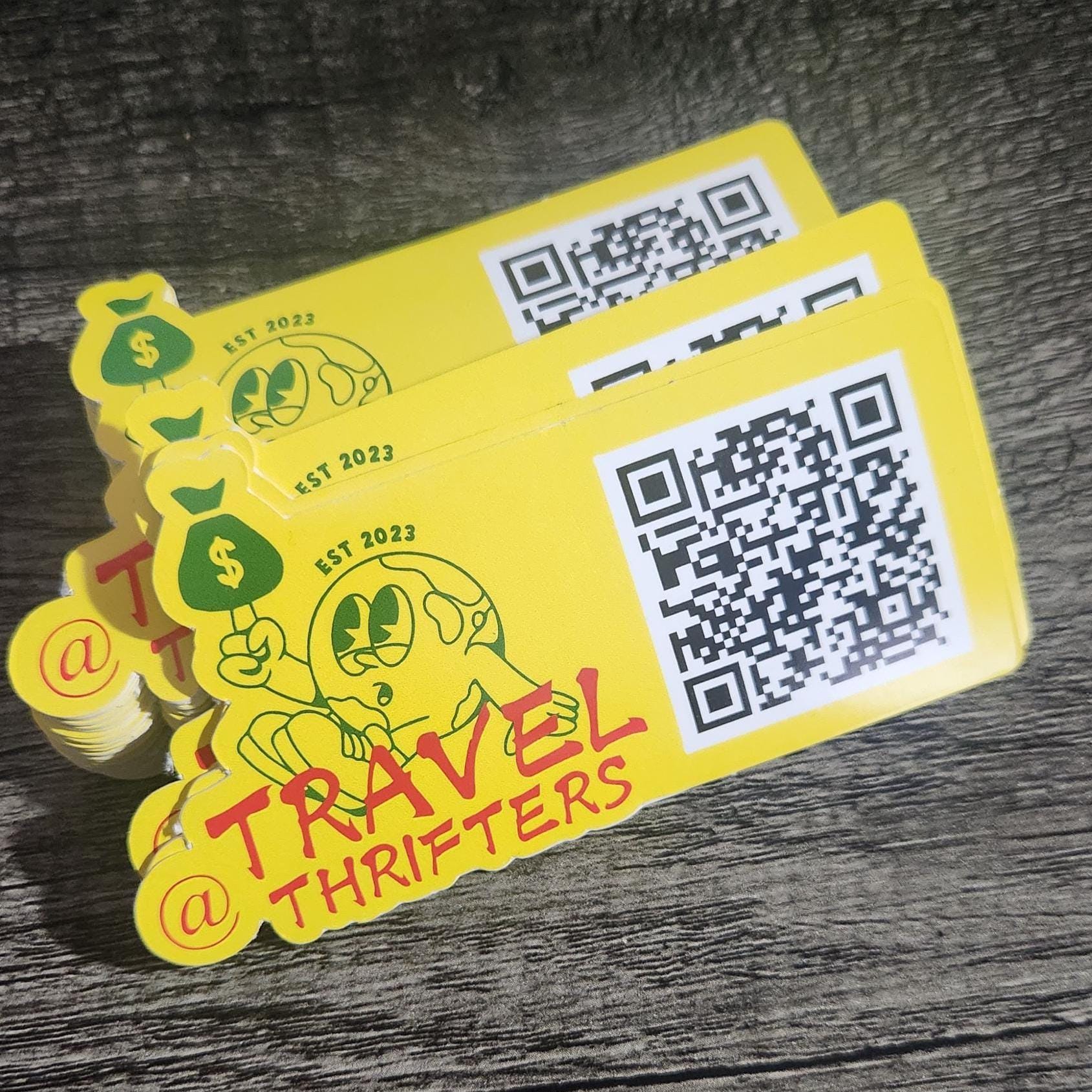 QR Code Stickers - Custom