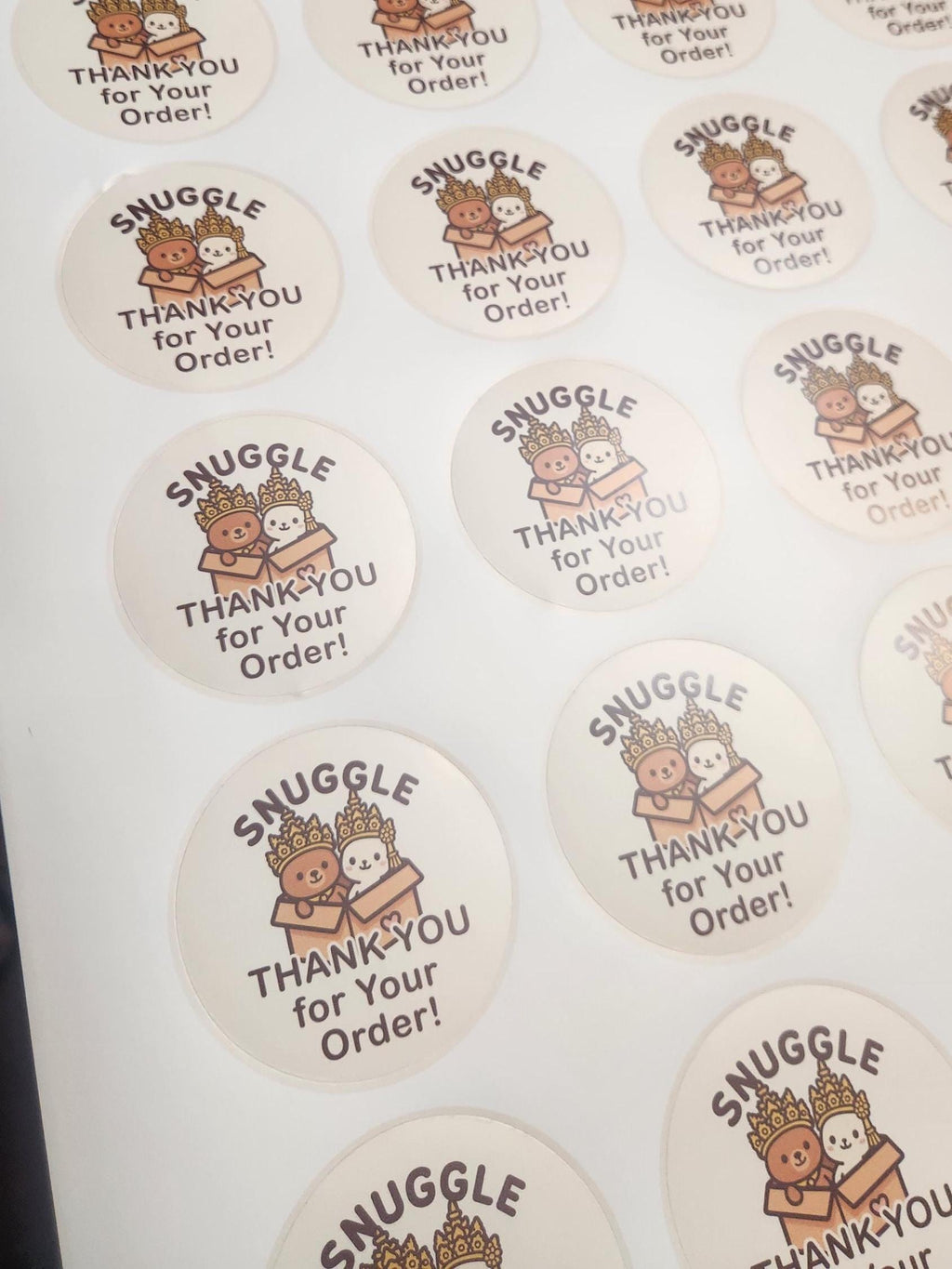 Custom Vinyl Stickers - Circle