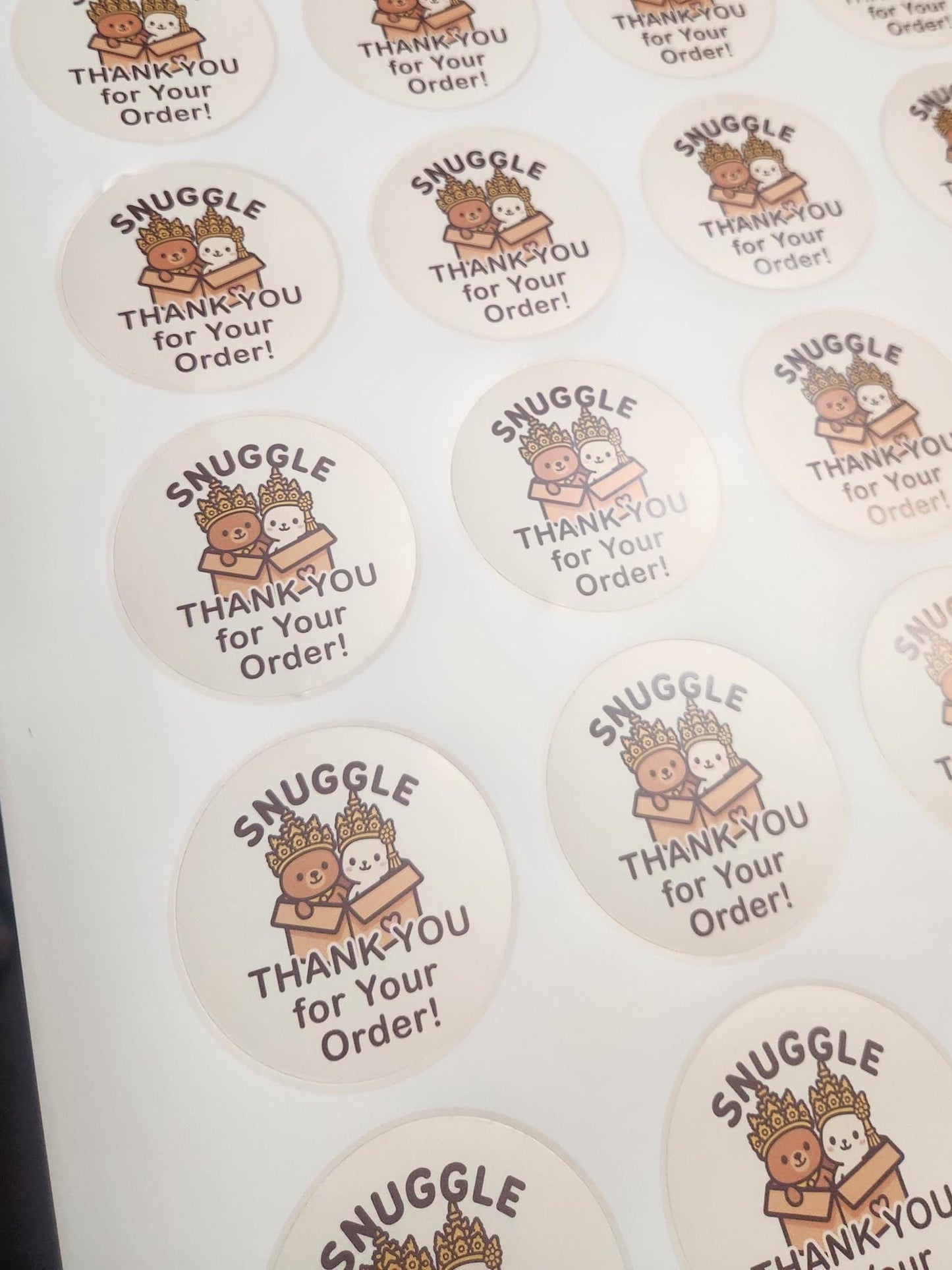 Custom Vinyl Stickers - Circle