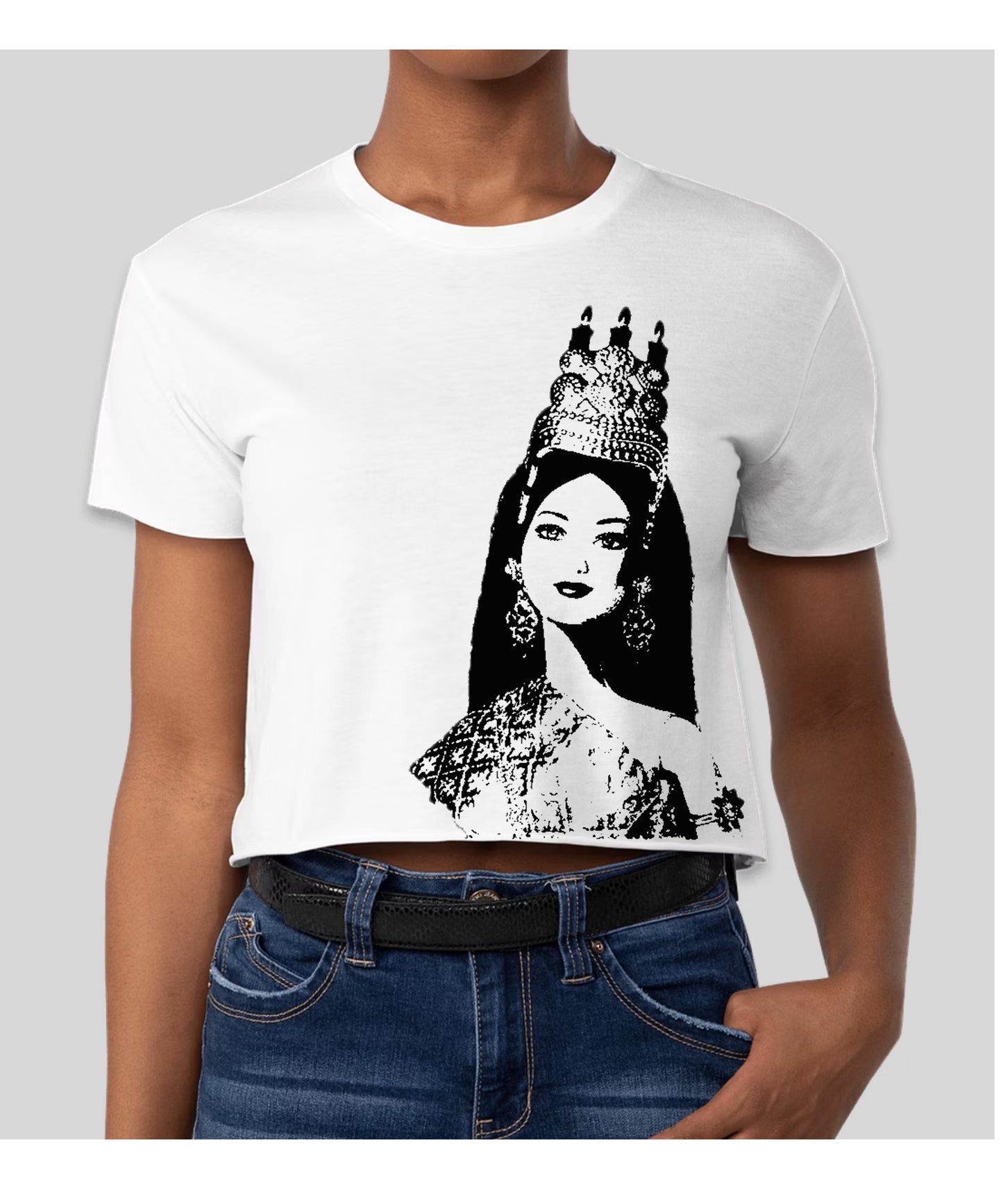 Khmer Barbie Crop top